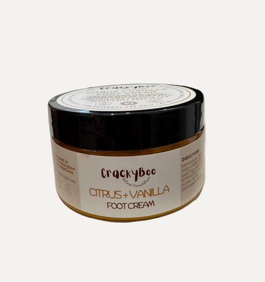 Citrus + Vanilla Foot Cream