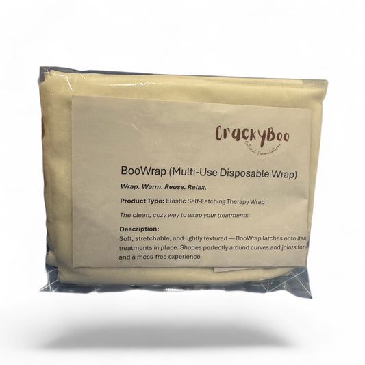 BooWrap Multi-Use Disposable Wrap for Knees Elbows & Ankles